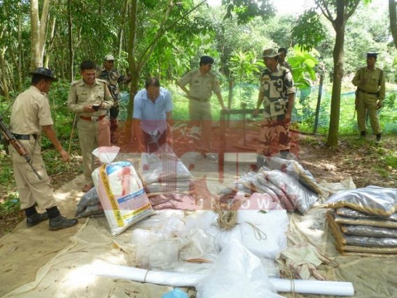 65 Kilo Ganja recovered at Sonamura